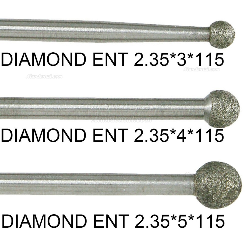 Dental Diamond ENT Cuting Burs Surgery Used With COXO CX235-2S1/2S2